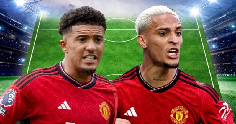 Jadon Sancho and Antony are not expected to be able to play for Man United in the near future