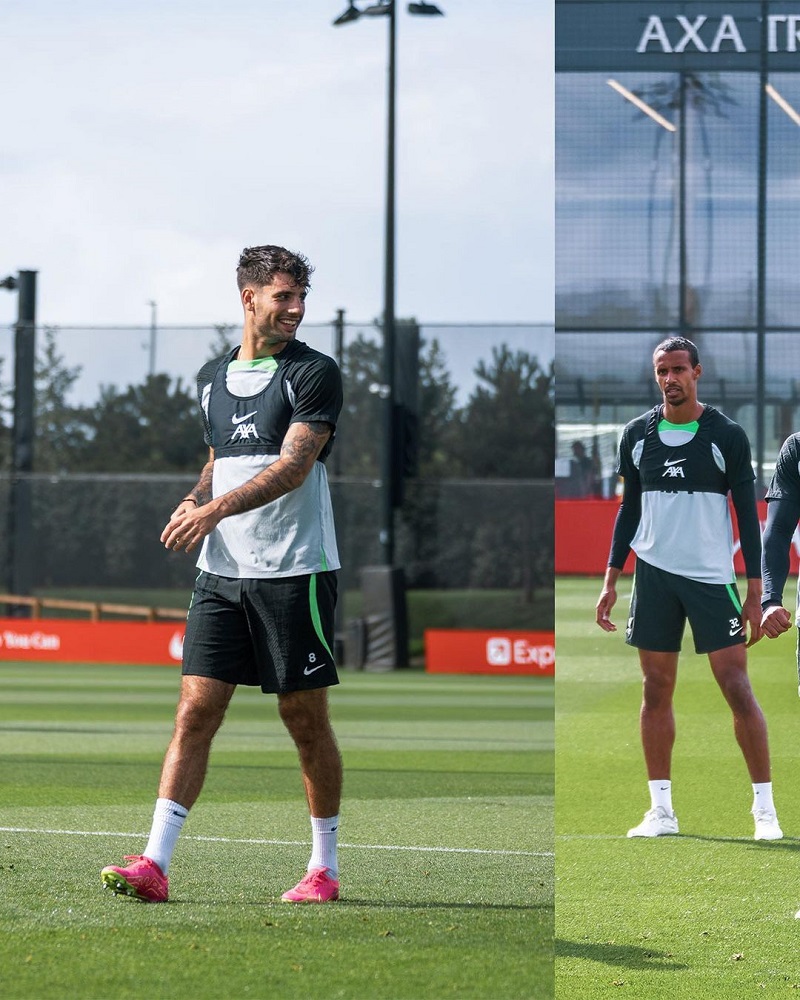 Liverpool stars return to training with vengeance in mind after FIFA break