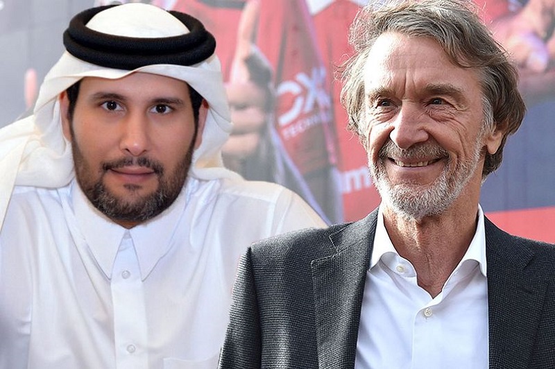 Sheikh Jassim and Sir Jim Ratcliffe at odds over Glazers' Manchester United takeover